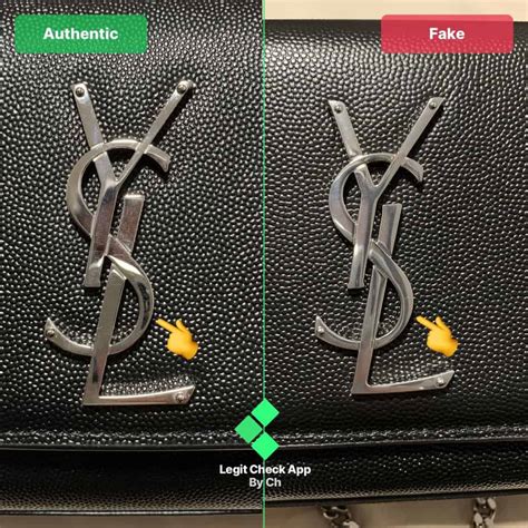 fake ysl vs real